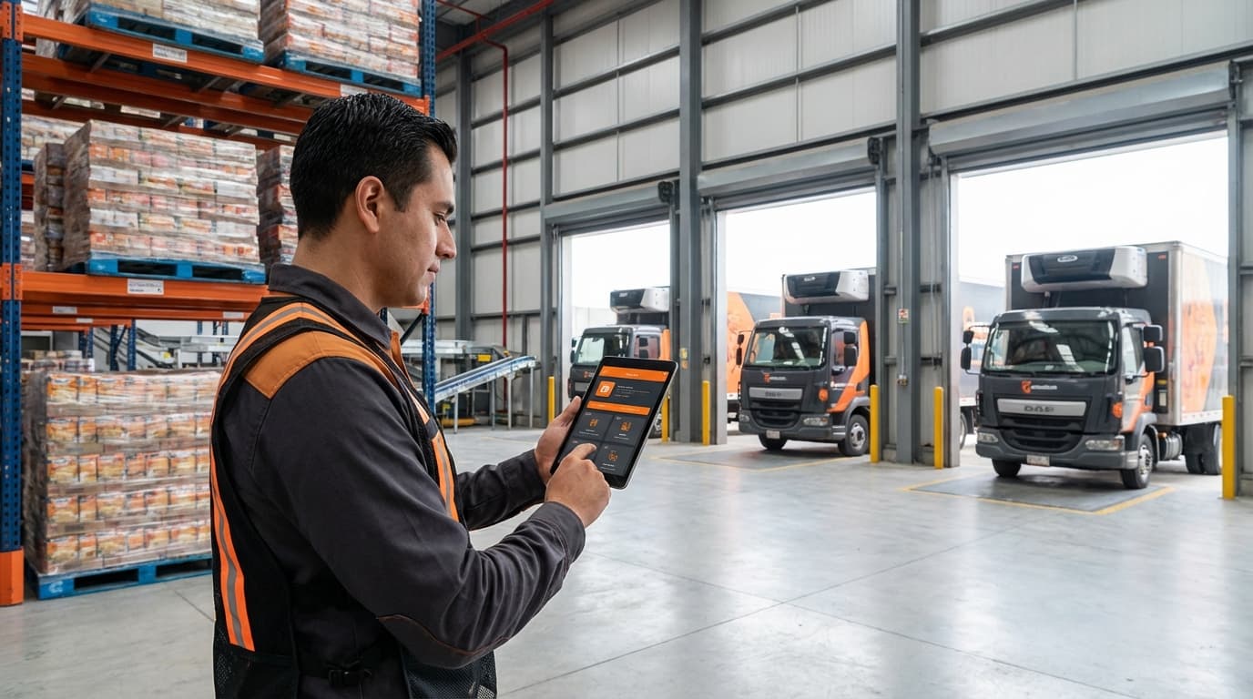 Distribuidora de alimentos automatiza pedidos y reduce errores un 80% con app movil